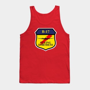 B-17 Flying Fortress Patch Tank Top